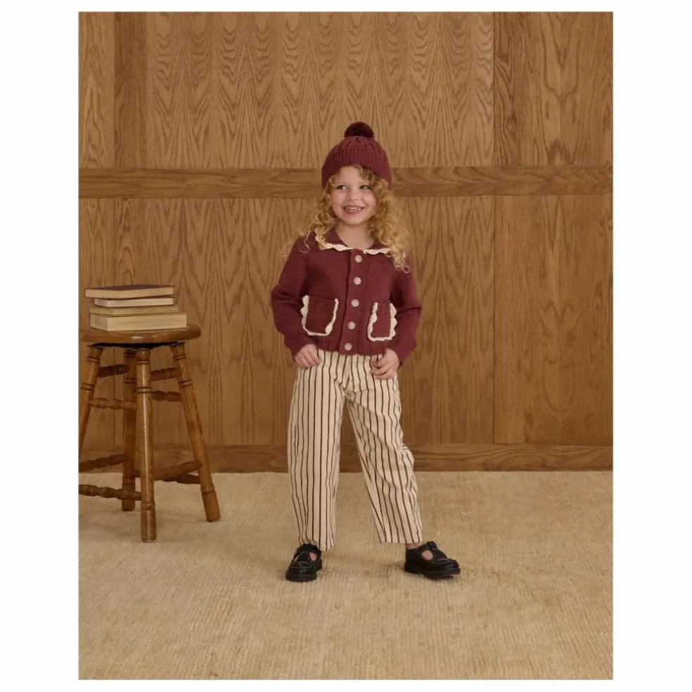 Cardigan Maille Mini | Bordeaux