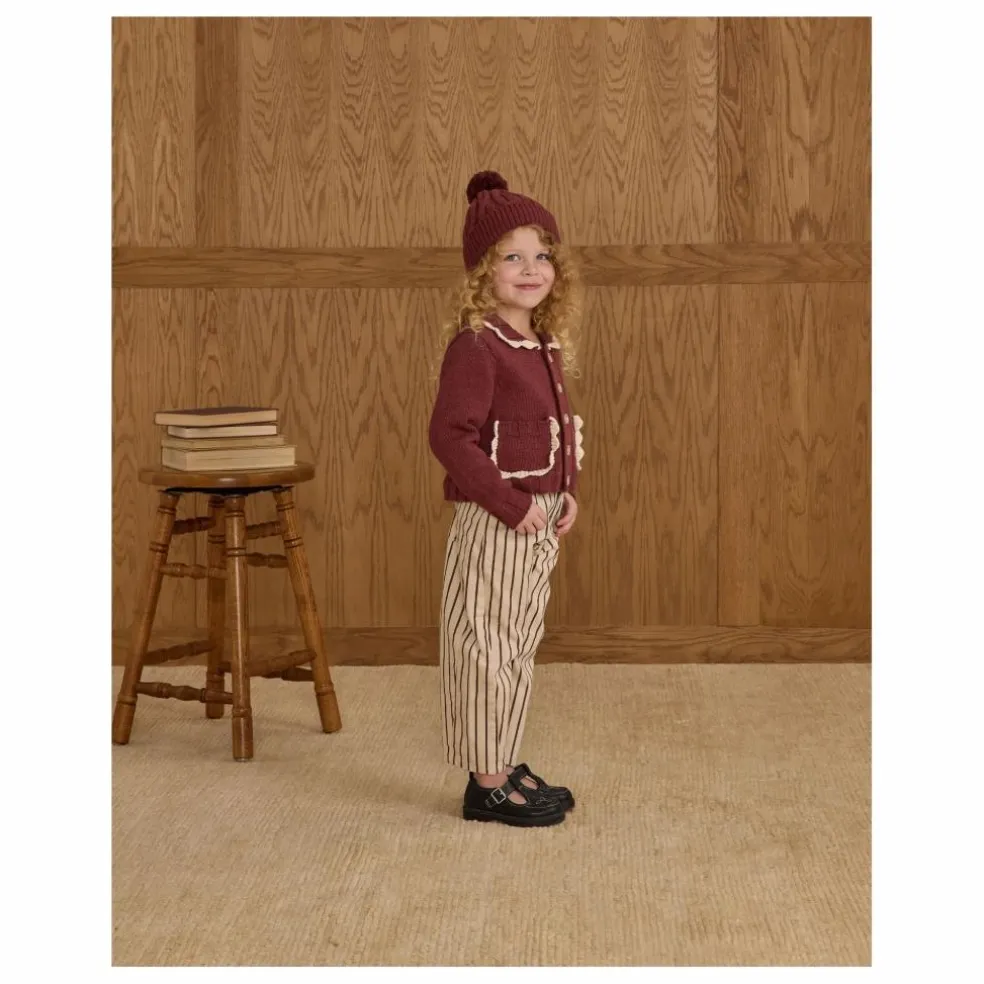 Cardigan Maille Mini | Bordeaux