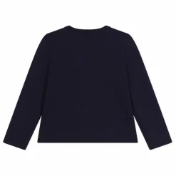 Cardigan Molleton | Bleu marine