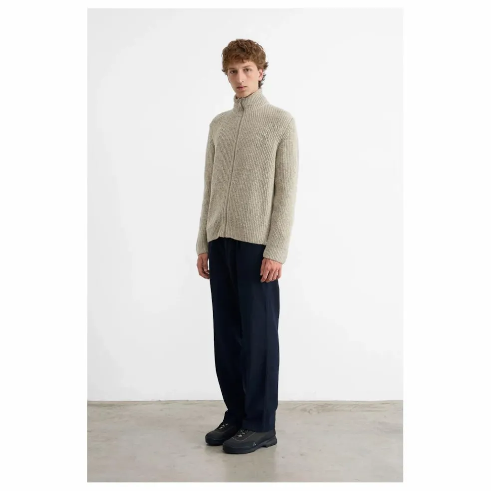 Cardigan Paris | Gris chiné clair