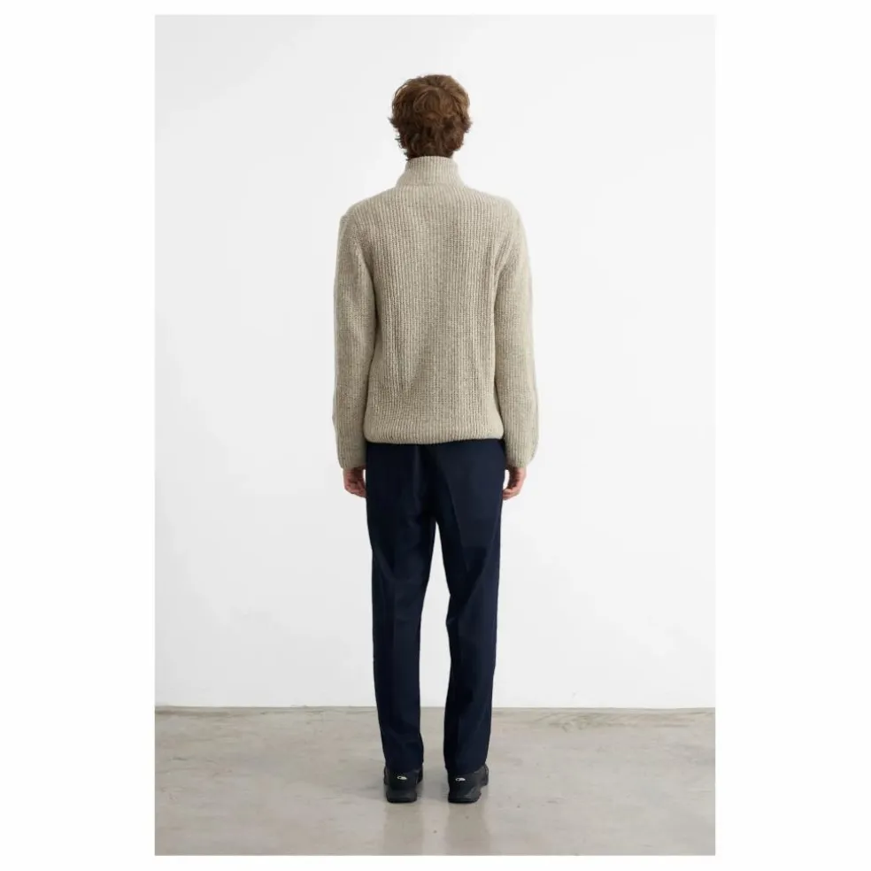 Cardigan Paris | Gris chiné clair