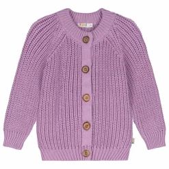 Cardigan Raglan Coton Bio | Parme