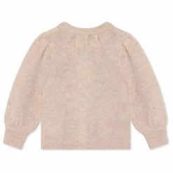 Cardigan Star Laine Alpaga | Rose pâle
