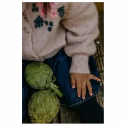 Cardigan Star Laine Alpaga | Rose pâle