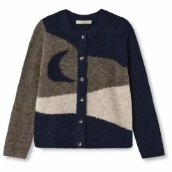 Cardigan Star Moon Laine Alpaga | Beige