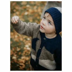 Cardigan Star Moon Laine Alpaga | Beige
