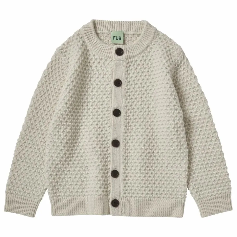 Cardigan Structure Laine Mérinos | Ecru