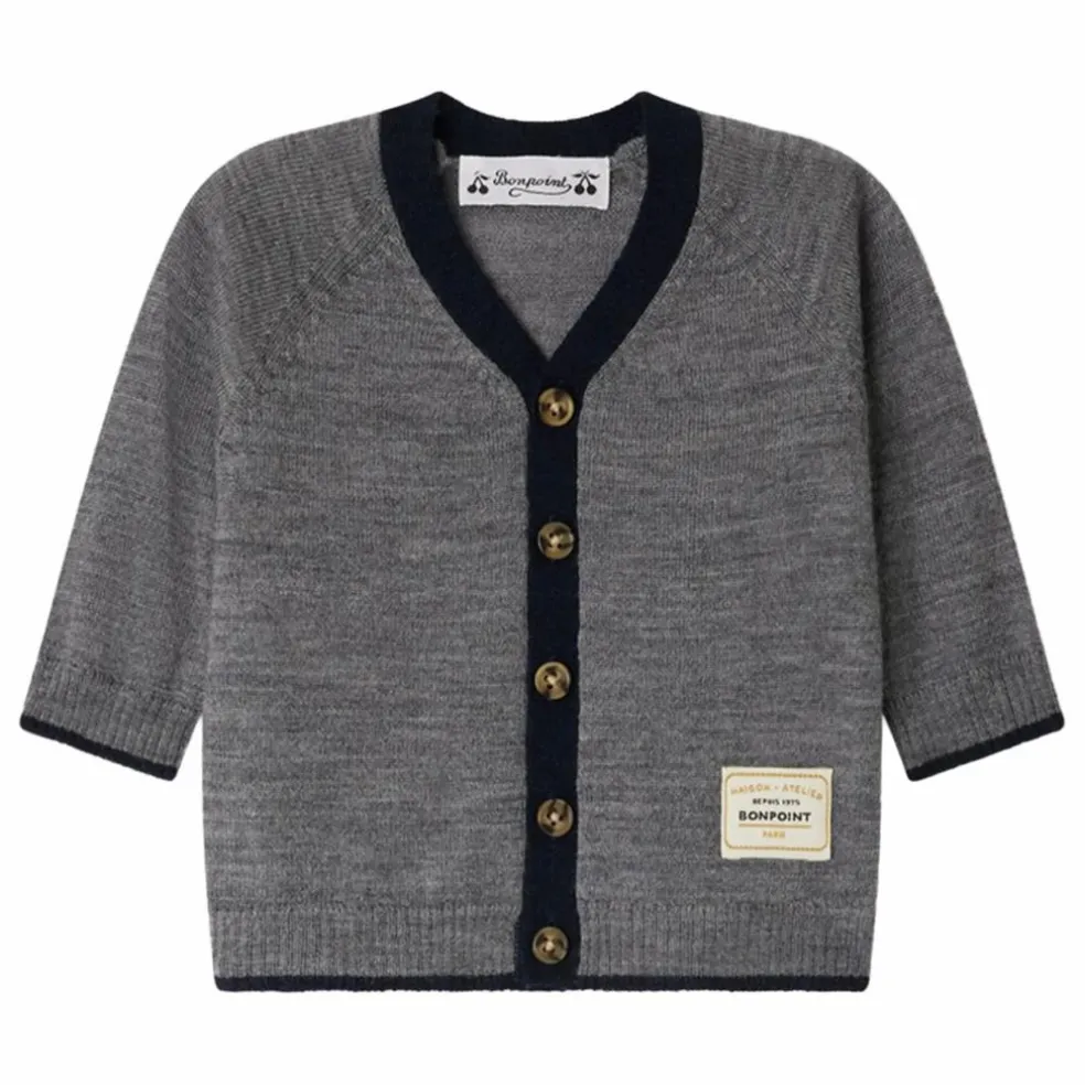 Cardigan Teotim Laine | Gris