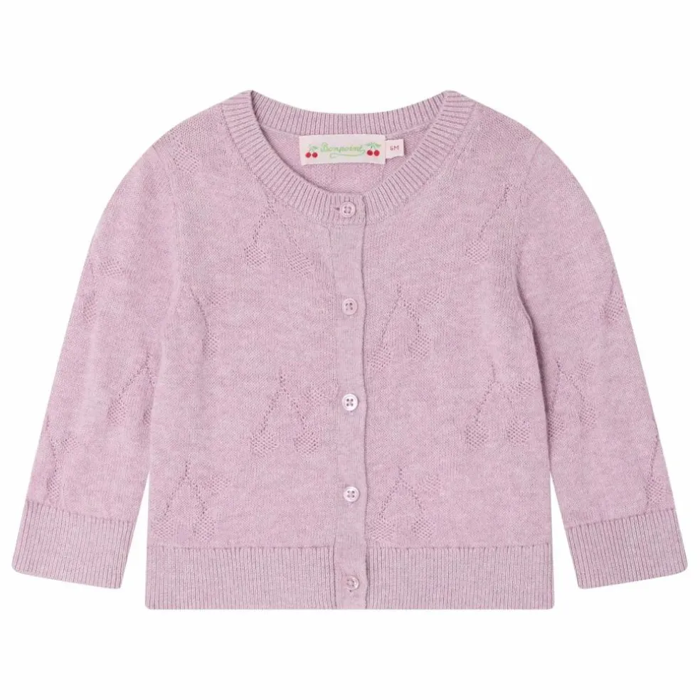 Cardigan Teyana Cerises Coton Bio | Parme