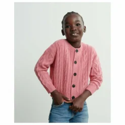 Cardigan Torsades Cachemire | Rose