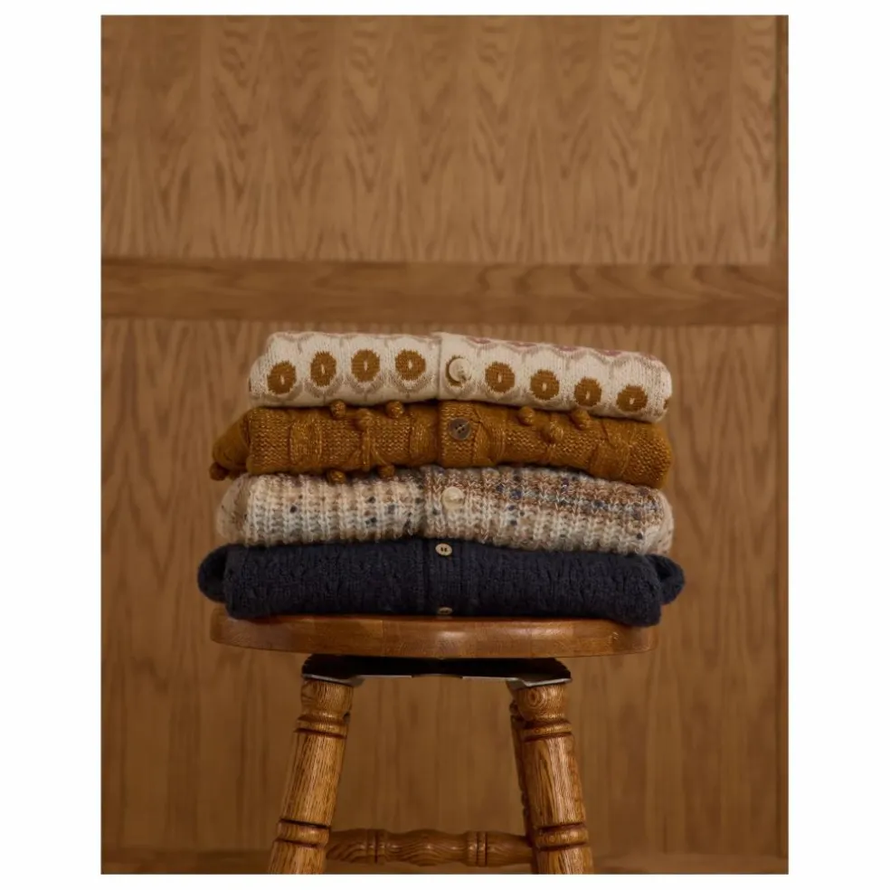 Cardigan Tulip | Bleu marine