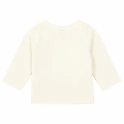 Cardigan Uni Coton Bio | Blanc cassé