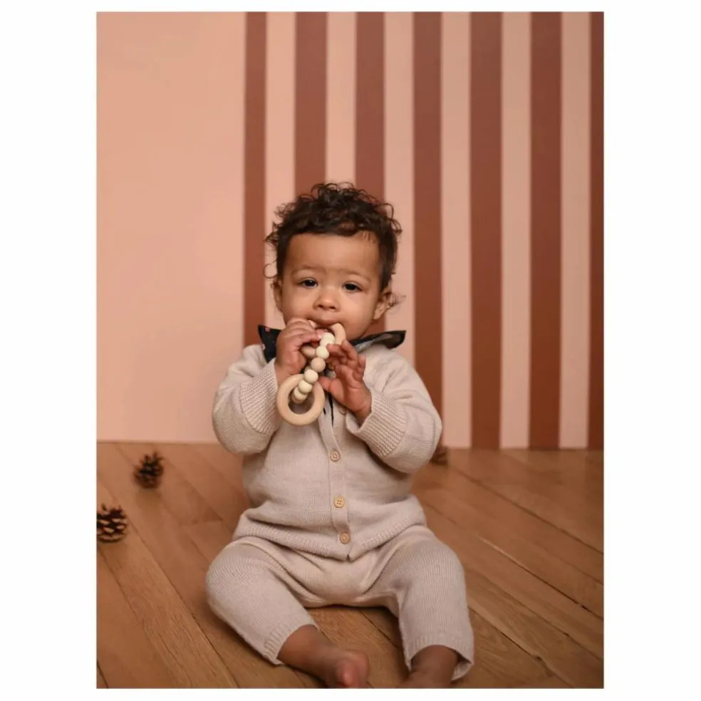 Cardigan Victorien Laine | Rose