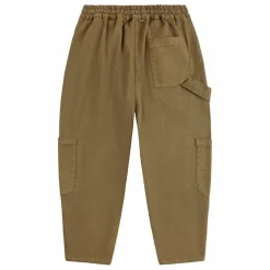 Cargo Tic Tac Toe Coton Bio | Vert kaki