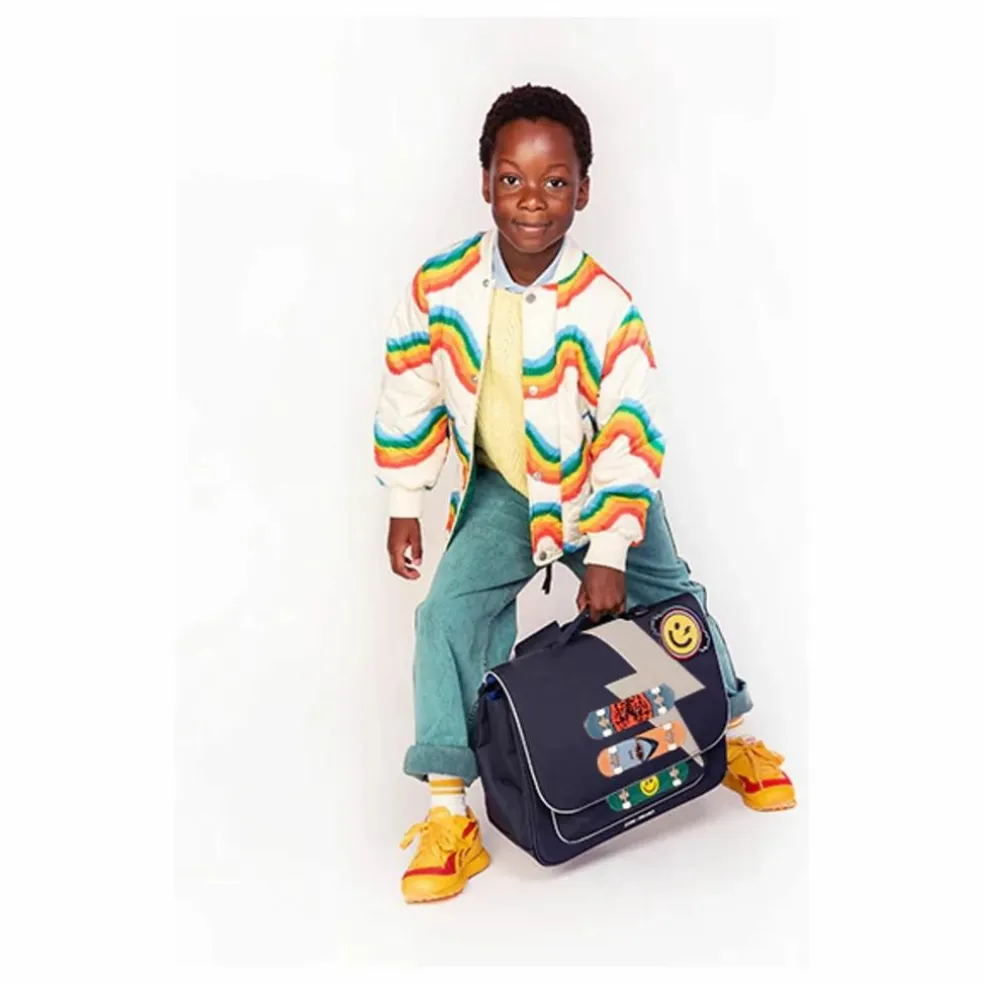 Cartable Midi Skate | Gris anthracite
