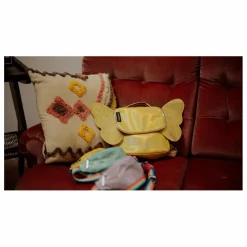 Cartable Papillon Irisé | Jaune