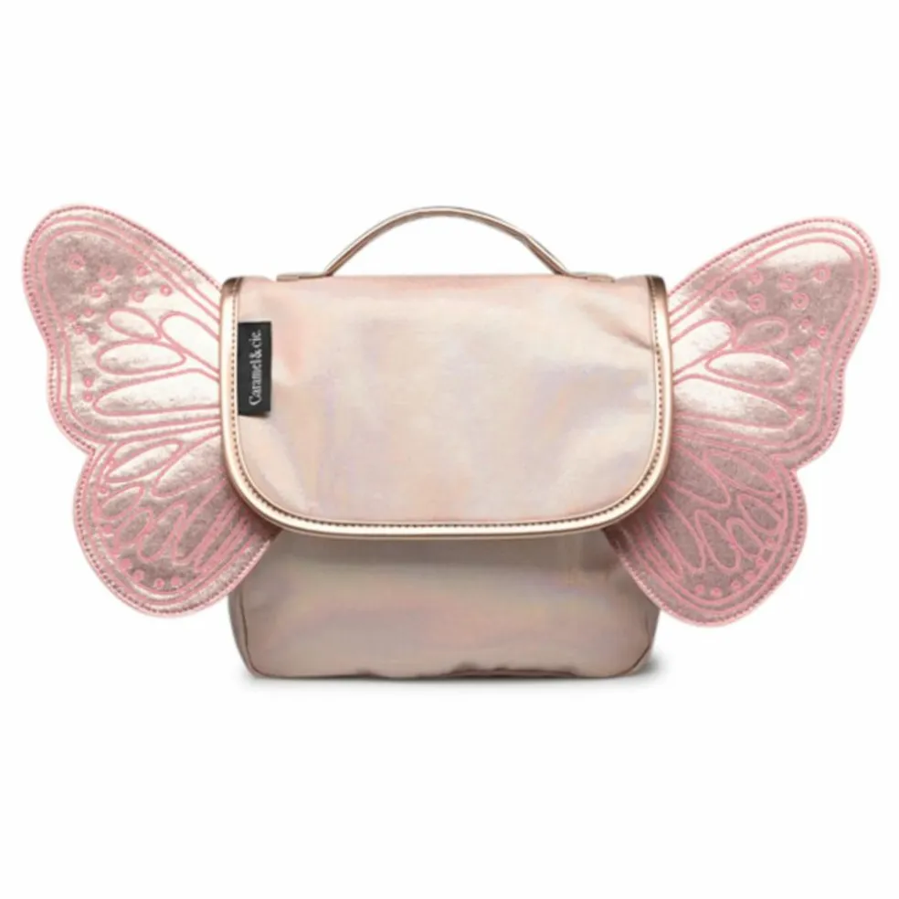 Cartable Papillon Irisé | Rose