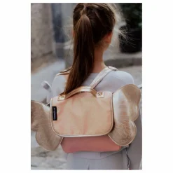 Cartable Papillon Paillette | Corail