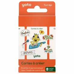 Cartes à créer - Pack de 5