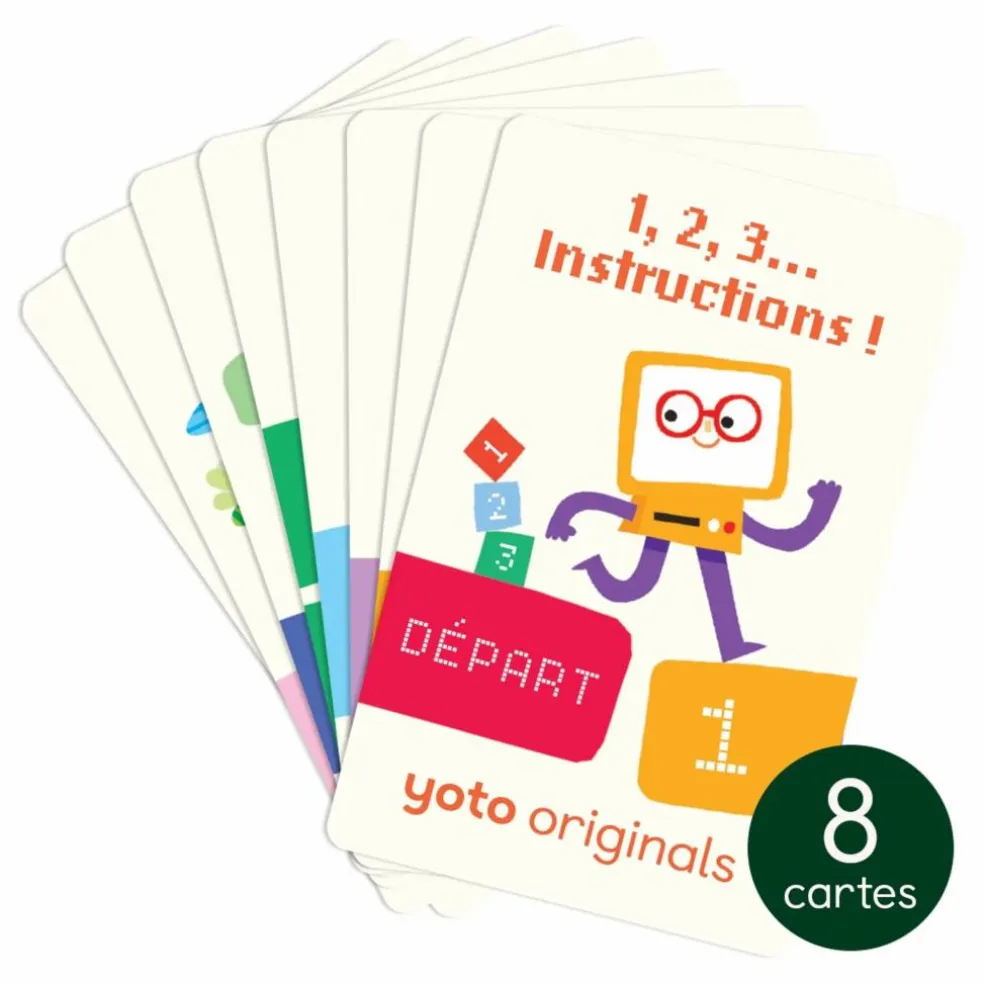 Cartes Coder est un jeu - Pack de 8