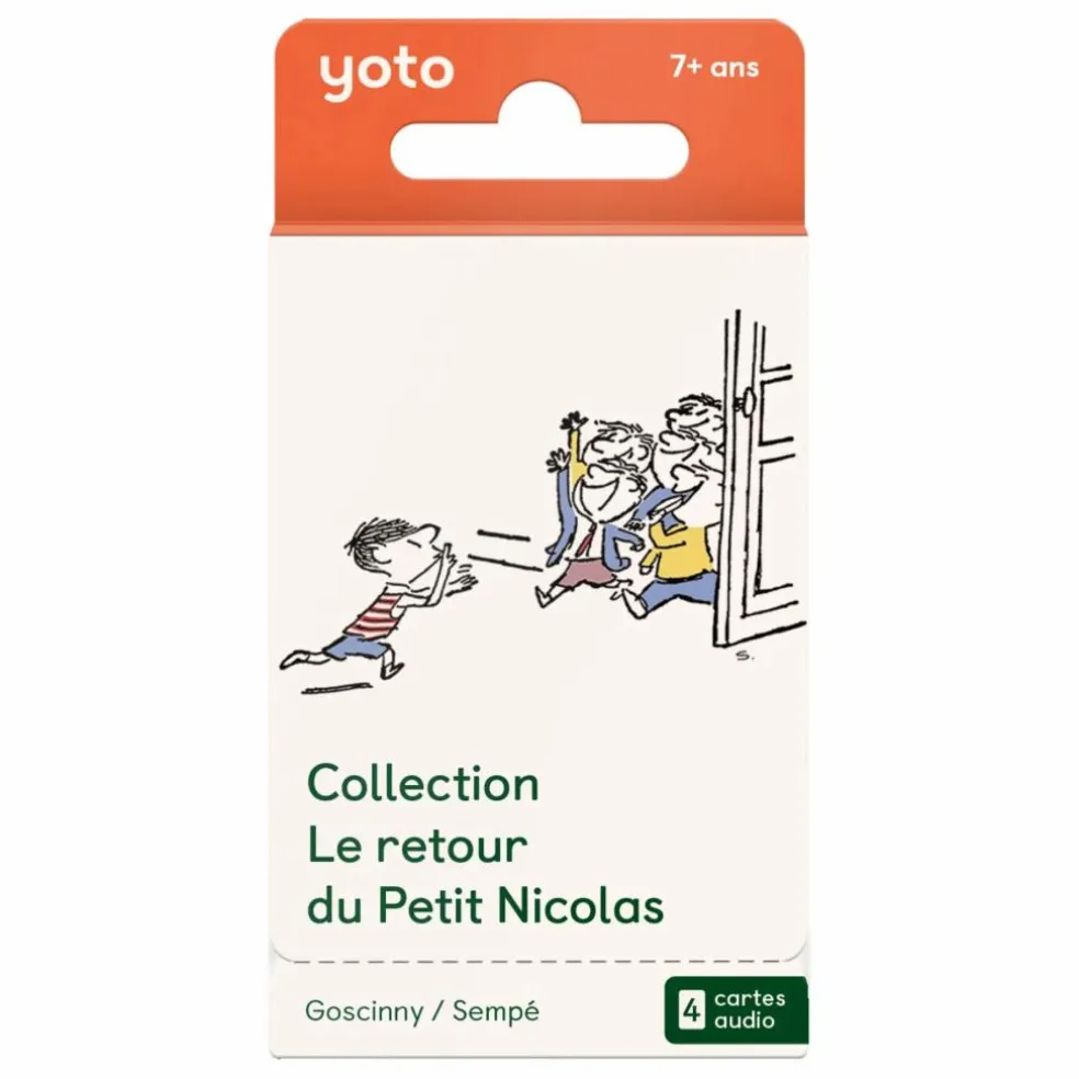 Cartes Les aventures du Petit Nicolas - Pack de 4