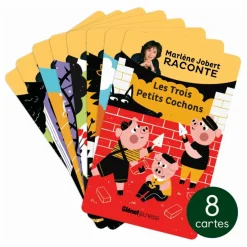 Cartes Les contes de Perrault - Pack de 8