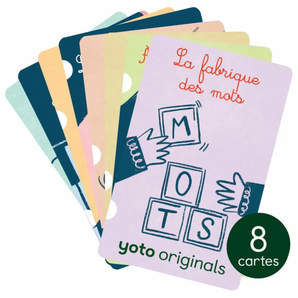 Cartes Lire est un jeu - Pack de 8