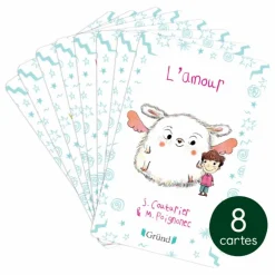 Cartes Ma petite bibliothèque des émotions - Pack de 8
