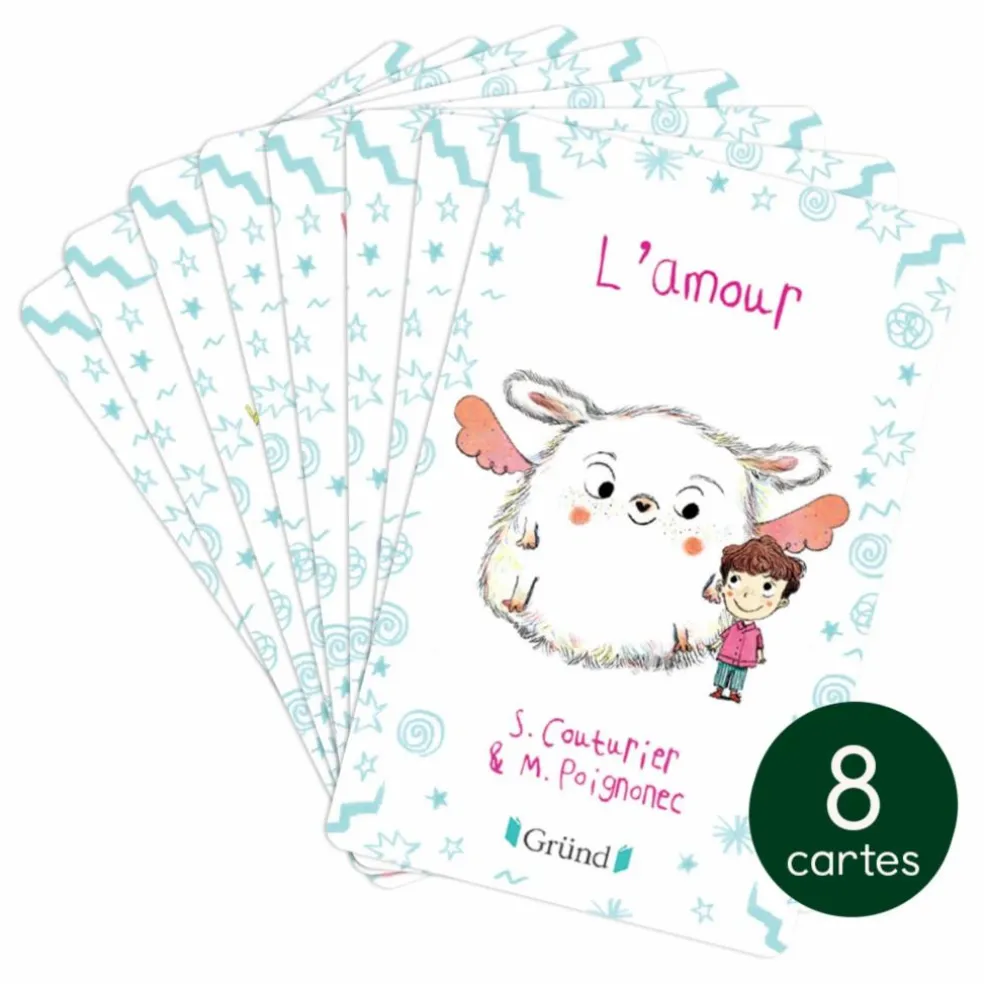 Cartes Ma petite bibliothèque des émotions - Pack de 8
