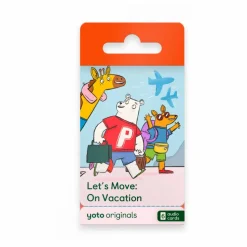 Cartes Yoto Let's Move on Vacation
