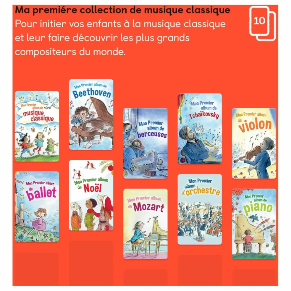 Cartes Yoto Musique Classique