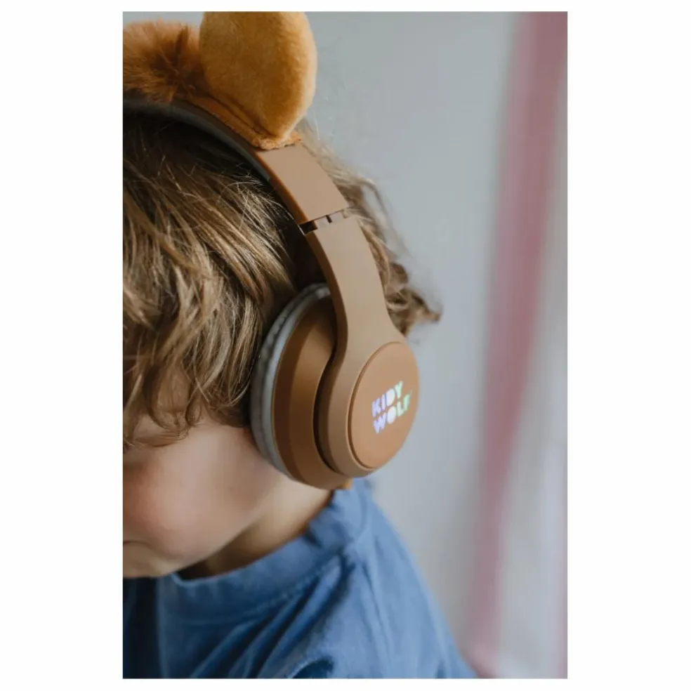 Casque audio Lion | Jaune moutarde