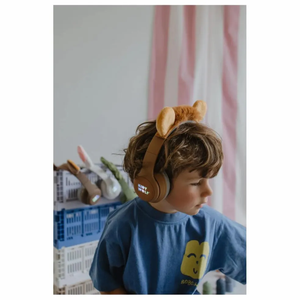 Casque audio Lion | Jaune moutarde