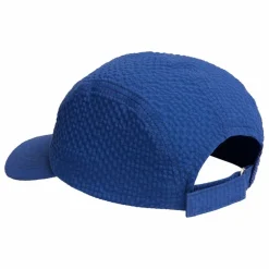 Casquette Erle Carreaux Seersucker Fibres Recyclées | Bleu indigo