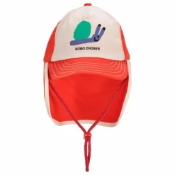 Casquette Escargot Fibres Recyclées | Rouge
