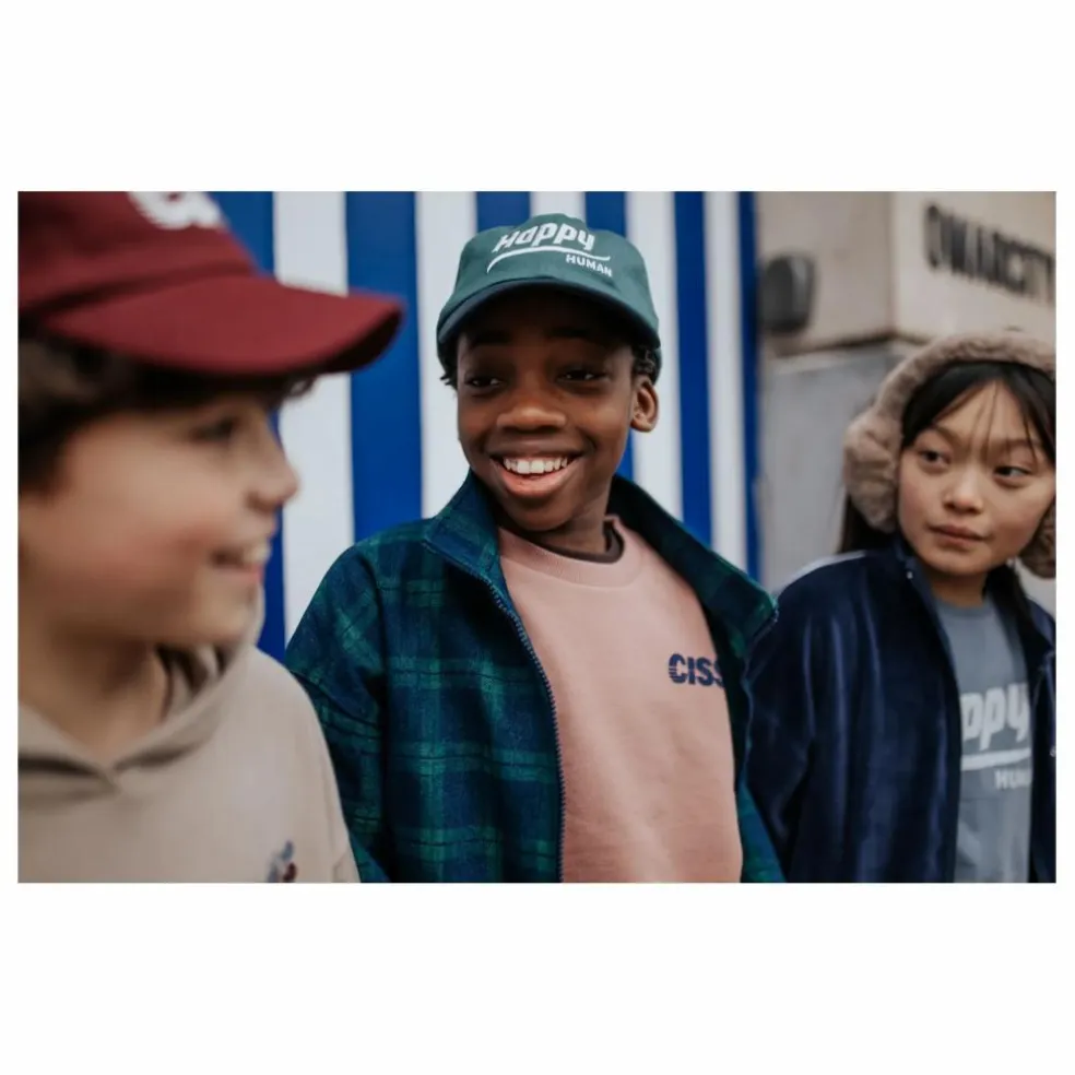 Casquette Happy Human | Vert