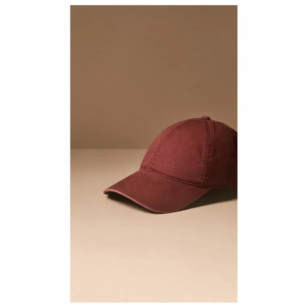 Casquette Legacy Soft Coton Lavé Bio | Bordeaux