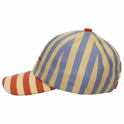 Casquette Rayée | Bleu