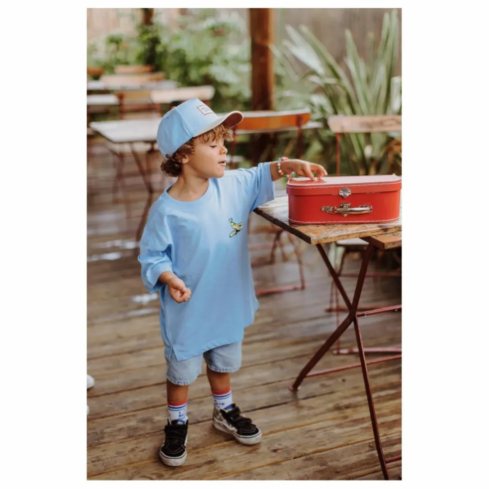 Casquette Visière Courbée Unie | Bleu ciel