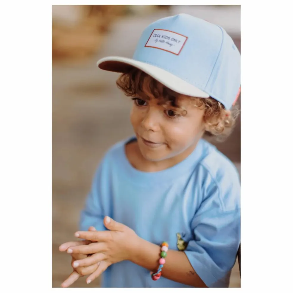 Casquette Visière Courbée Unie | Bleu ciel