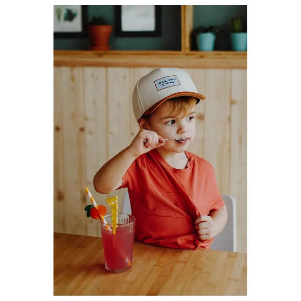 Casquette Visière Courbée Unie | Beige