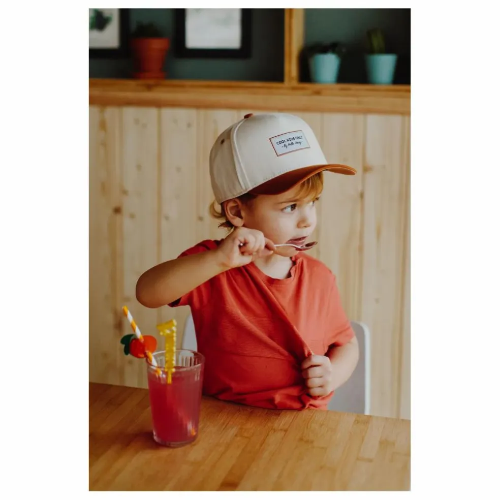 Casquette Visière Courbée Unie | Beige