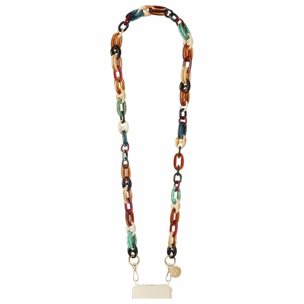 Chaine Longue Ambre 120 cm | Multicolore
