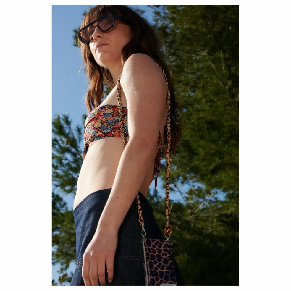 Chaine Longue Dora 120 cm | Marron