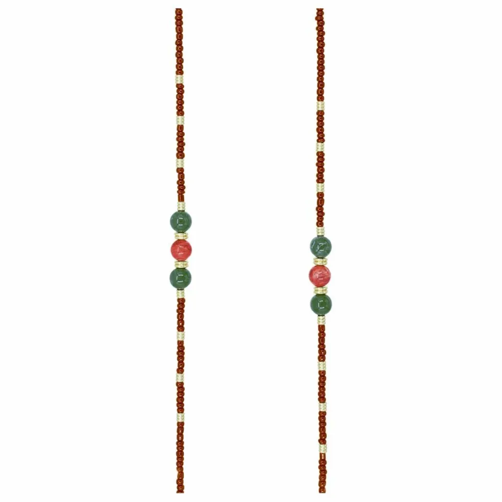 Chaine Longue Iris 120 cm | Marron