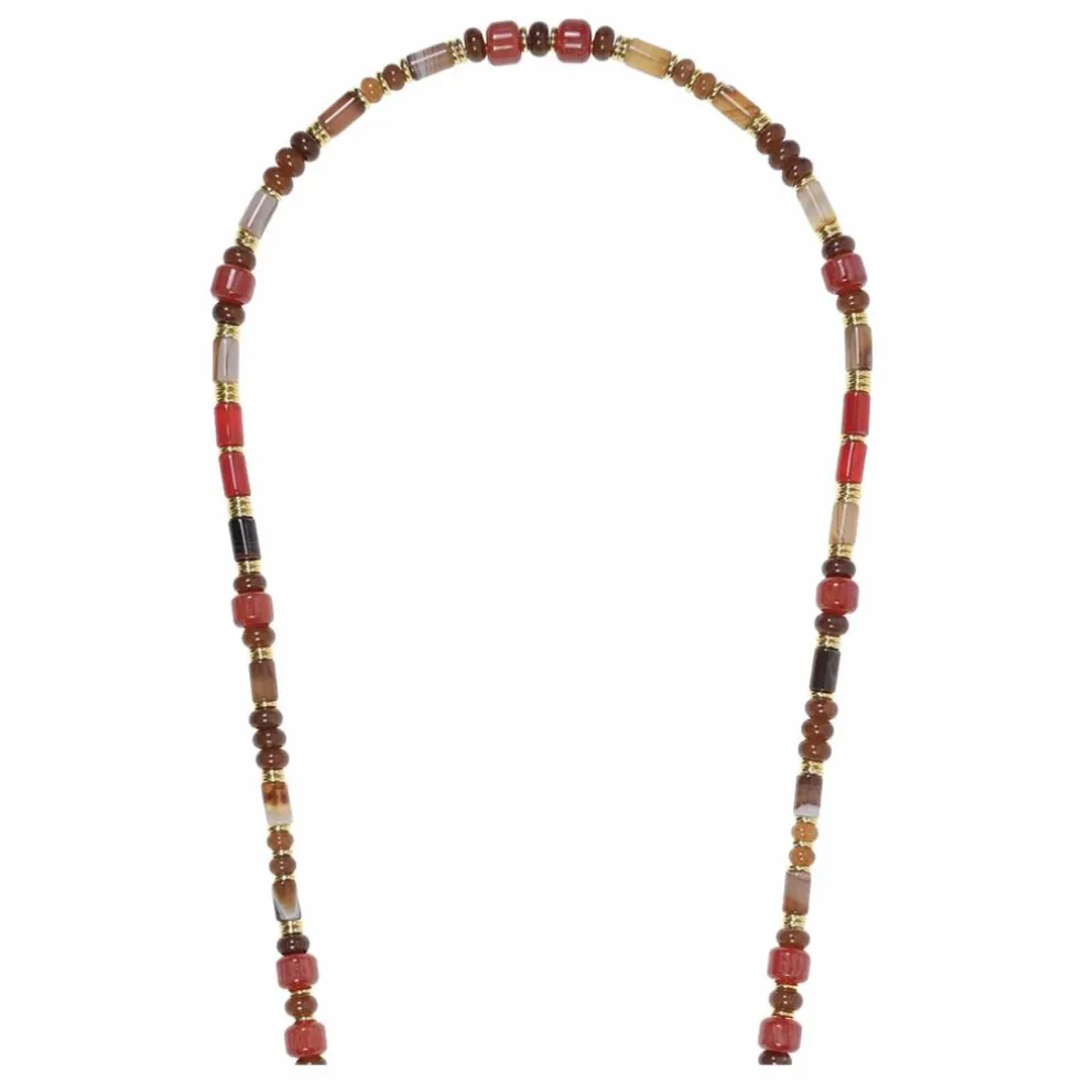 Chaine Longue Jill 120 cm | Terracotta