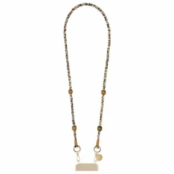Chaine Longue Leo 120 cm | Marron