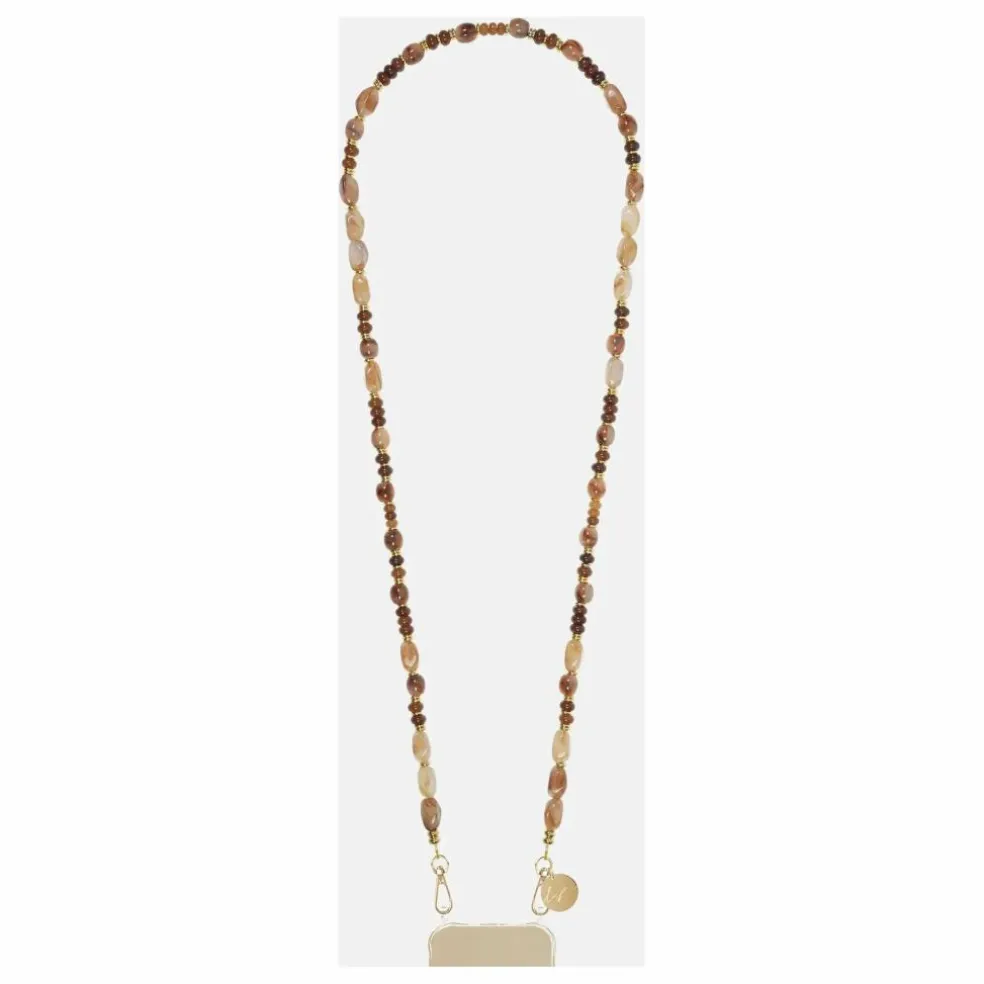 Chaine Longue Madison 120 cm | Marron