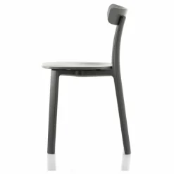 Chaise All plastic - Jasper Morrisson | Gris graphite