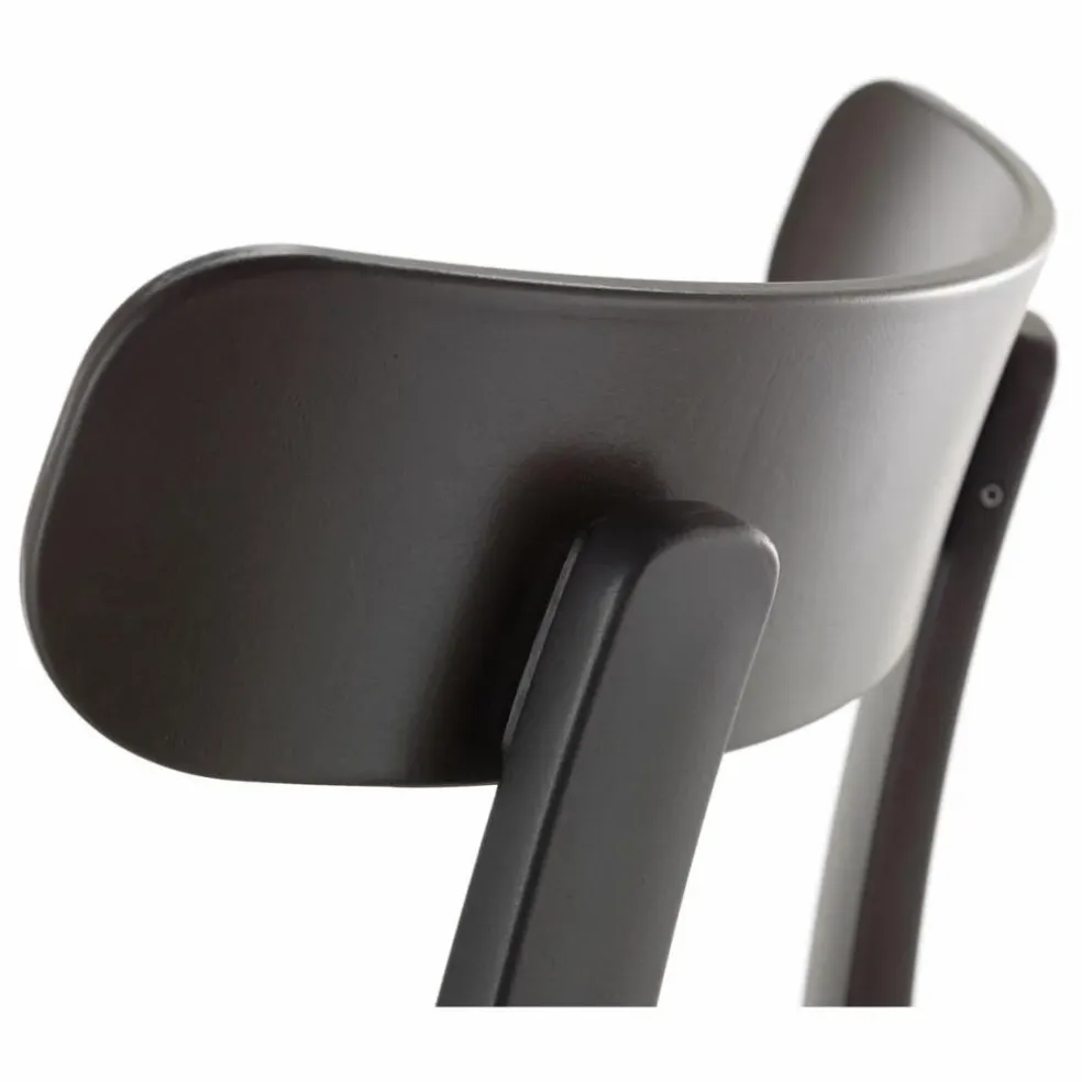 Chaise All plastic - Jasper Morrisson | Gris graphite